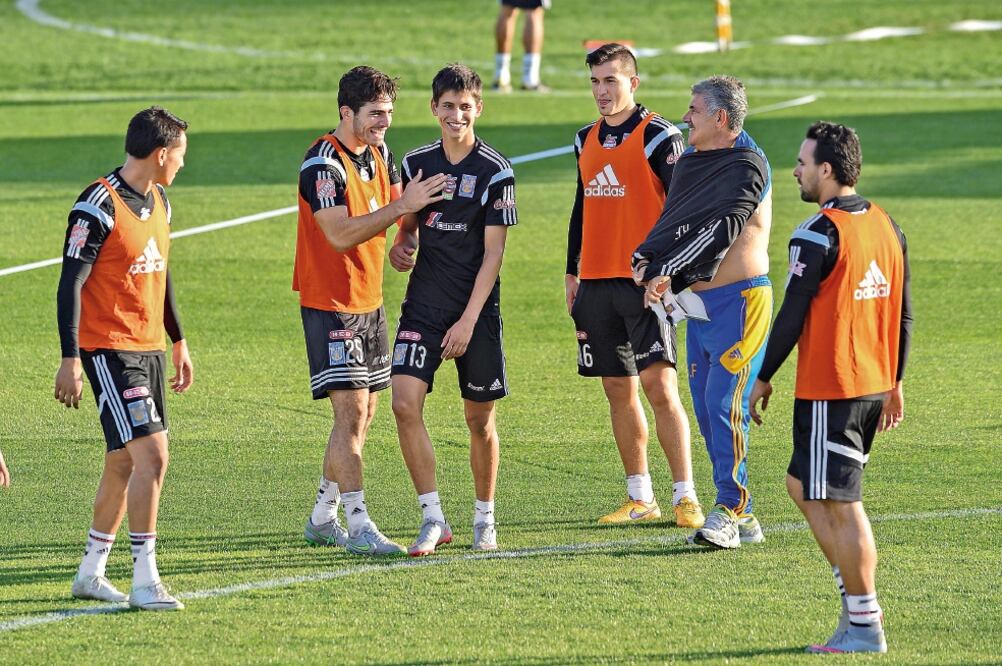 El conjunto felino se entrena en las instalaciones de Boca (MARCELO FRÍAS. JAM MEDIA)