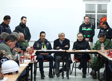 AMLO llega a Hidalgo tras explosión