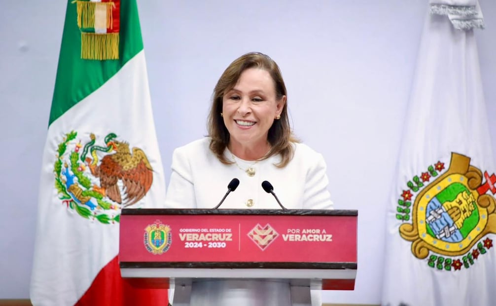 Rocío Nahle cuestiona operación de Grupo MAS en Veracruz; respaldan revisión de concesión.
Foto: Especial.