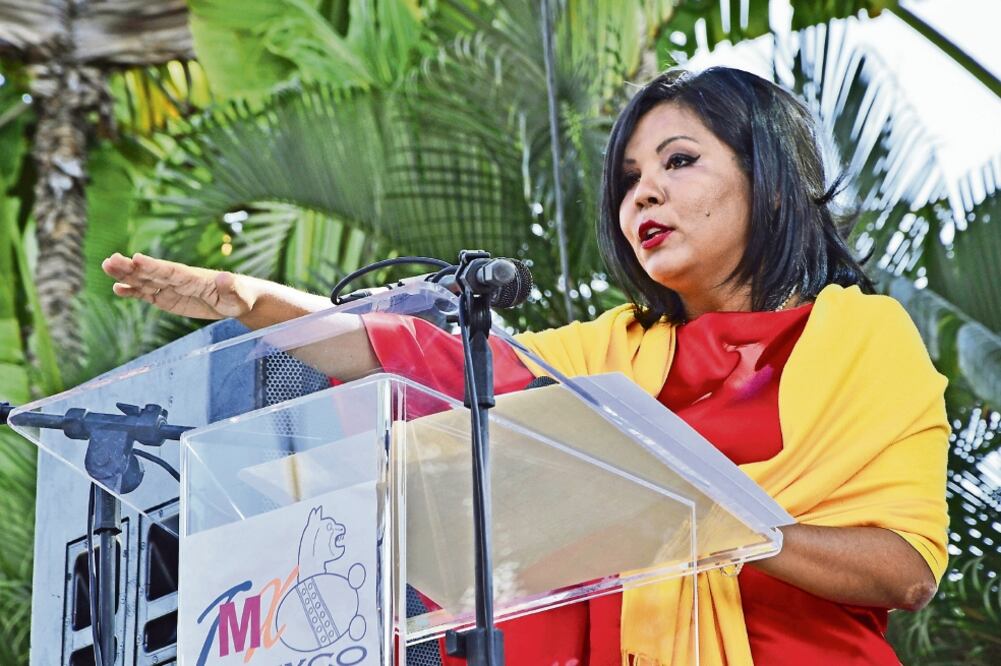 La veracruzana, de 33 años de edad, era la primera mujer que gobernaría Temixco. El pasado viernes rindió protesta al cargo (REUTERS)