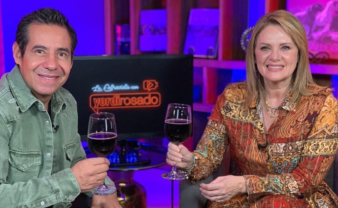 Yordi Rosado y Erika Buenfil. Foto: Captura