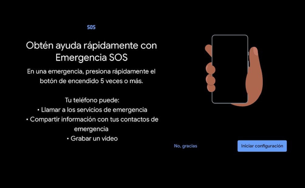Puedes añadir los contactos de emergencia que quieras en la app Seguridad Personal de Android. Foto: Captura de pantalla