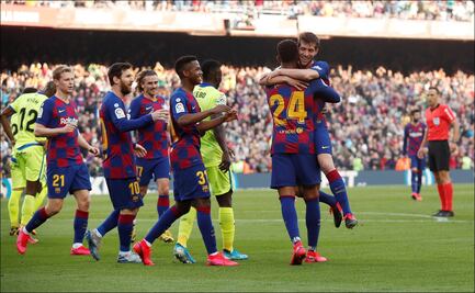 Barcelona sufre, pero derrota al Getafe