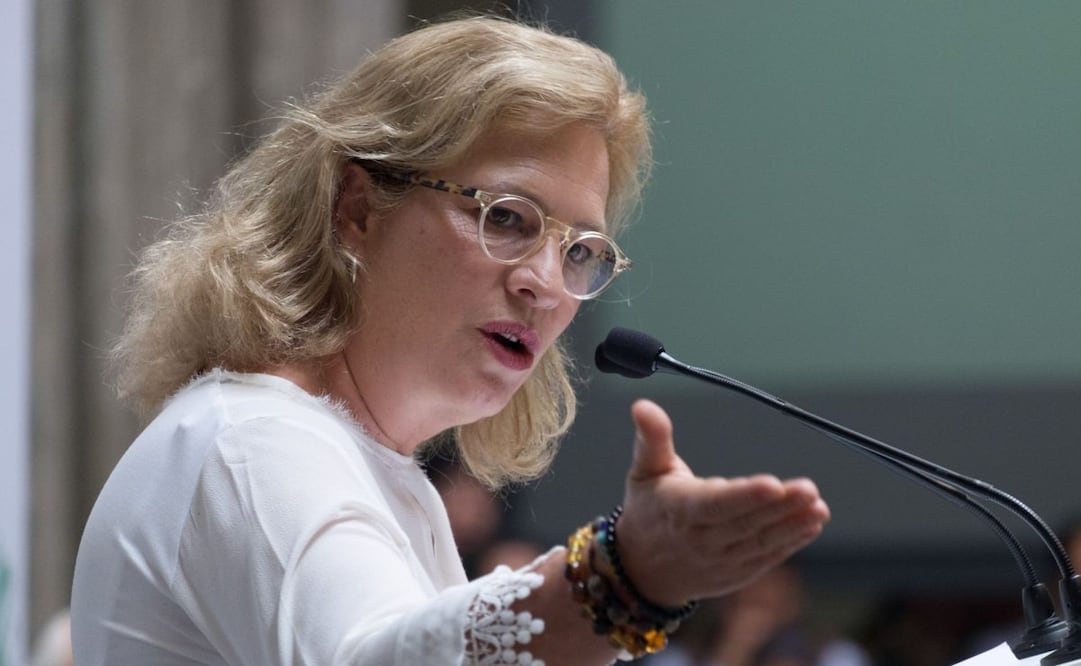 Josefa González Blanco se desempeñó como secretaria de Medio Ambiente y Recursos Naturales durante el sexenio de López Obrador. Imagen de archivo del 25 de mayo de 2019. Foto: Graciela López/ Cuartoscuro
