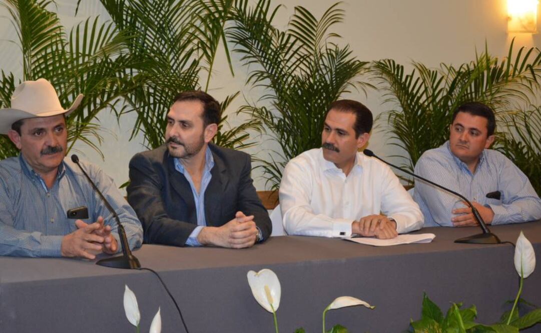 Los hermanos Héctor, Miguel, Guillermo y Julio César Padrés, dueños del Rancho El Pozo Nuevo de Padrés (Foto: Amalia Escobar / EL UNIVERSAL)