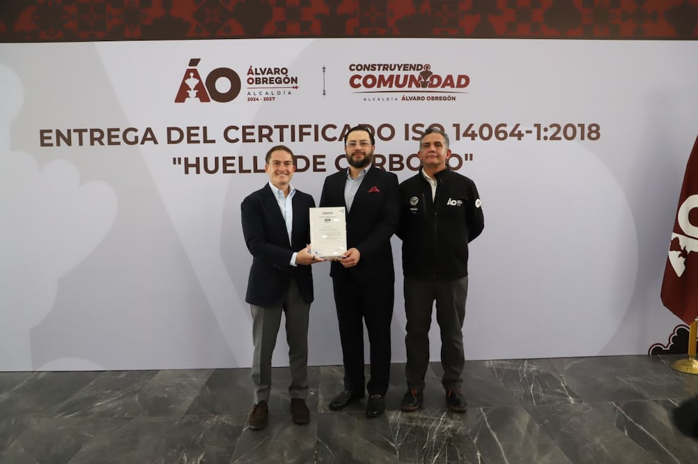Álvaro Obregón se convierte en primer gobierno subnacional en obtener  Certificación de su huella de carbono. (Foto: especial)