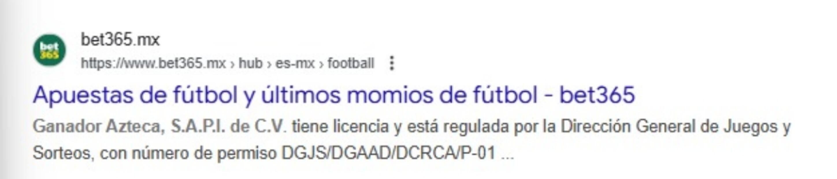 bet365 operaba en México bajo el sello de Ganador Azteca. Tras el anuncio de la UIF, la página dejó de funcionar. Foto: Captura