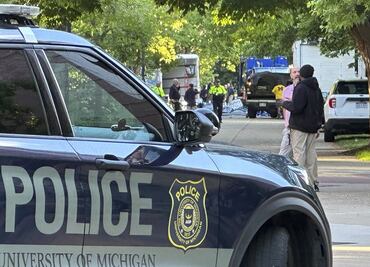 Policía desmantela campamento propalestino en la Universidad de Michigan