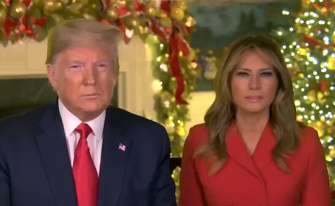 Donald Trump da menaje de Navidad a través de Truth Social. (24/12/24) Foto: Captuta de pantalla