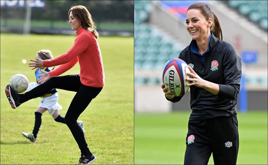 Kate Middleton es la princesa de Gales que ama fielmente a los deportes / FOTO: @GlamourSpain y @PlanoDeportivo