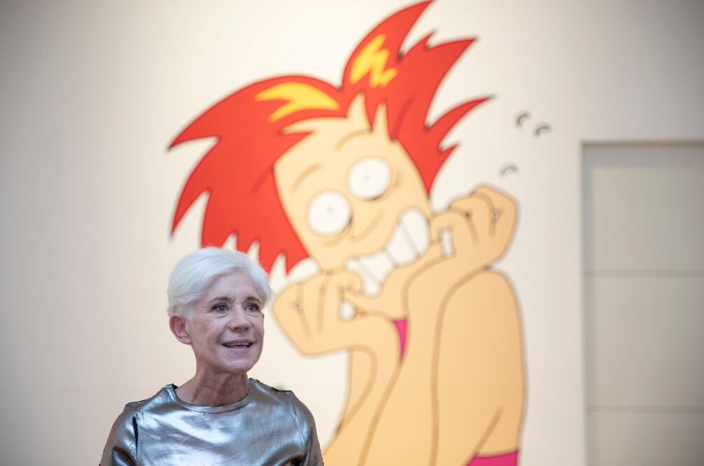 Maitena, la caricaturista argentina con cuatro décadas de trayectoria, ha llevado su humor gráfico a más de treinta países.
Crédito de la imagen: Ministerio de Cultura de Argentina