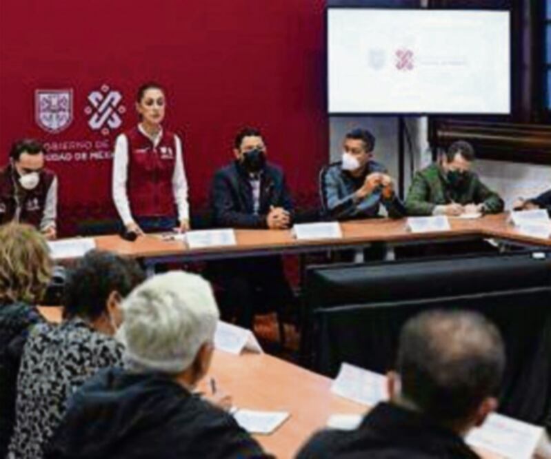 La jefa de Gobierno, Claudia Sheinbaum, dijo que entiende las molestias que causa el cierre de la L1, pero es por un beneficio. Foto: Especial