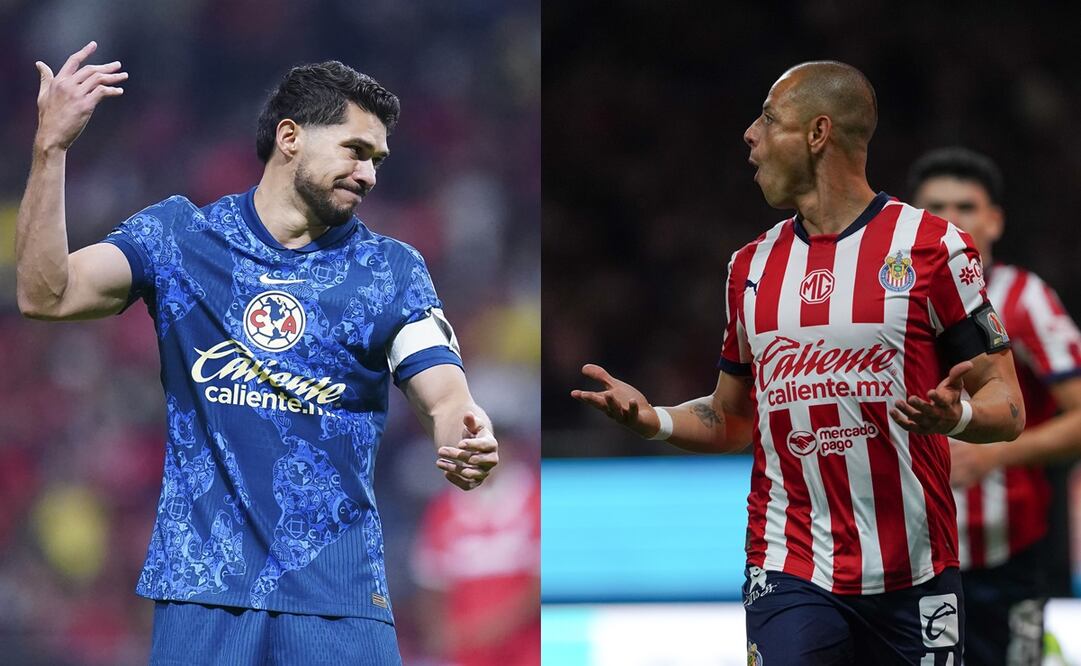 Henry Martín y Javier Hernández en lamento, durante la Jornada 17 del Apertura 2024 - Fotos: Imago7