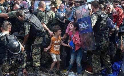 Unicef resalta miedo de niños refugiados en su foto del año