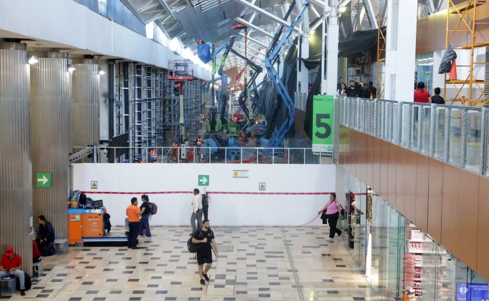 Obras permanentes, tecnología renovada y espacios ampliados forman parte de la modernización del AICM rumbo al Mundial 2026. (09/03/26) Foto: Diego Prado/ EL UNIVERSAL