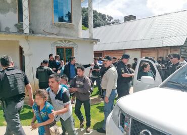 Rescatan ilesos a 22 migrantes; caen 3 plagiarios