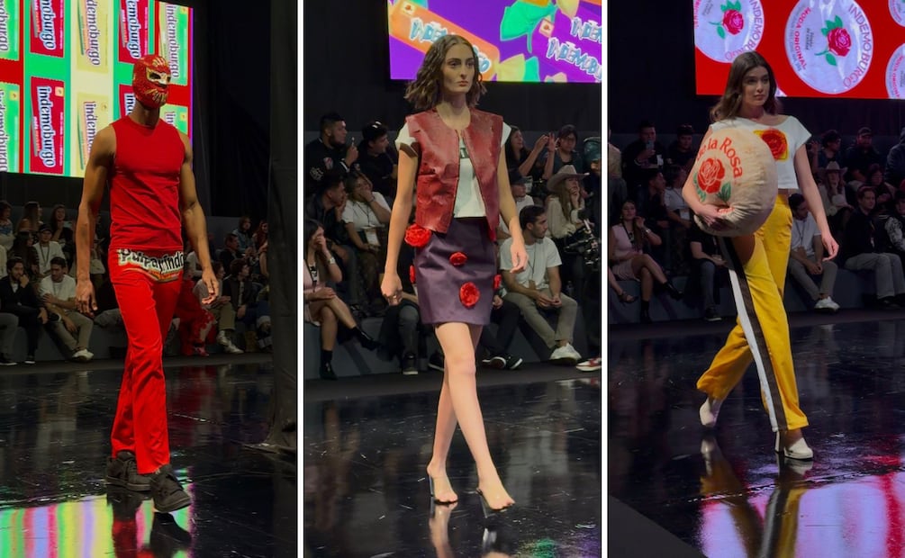 El popular mazapán inspira una colección vibrante creada por talento joven en Intermoda 84. Fotos: Abril Macias - EL UNIVERSAL