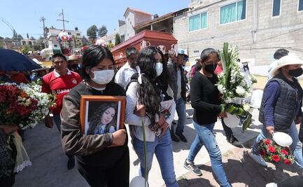 Despiden a Jalix Rubio, víctima de feminicidio en comunidad otomí del Edomex