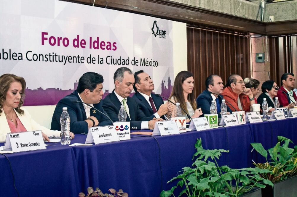 Durante un foro entre aspirantes a la Asamblea Constituyente, los participantes acusaron que las instituciones electorales no han difundido ni informado a la población sobre la importancia de los comicios del próximo 5 de junio (ARELI MARTÍNEZ)