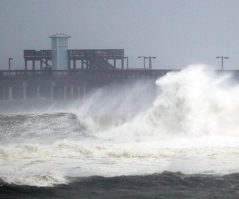 Se prevén lluvias de 10 a 20 centímetros en Alabama. JOE RAEDLE. AFP