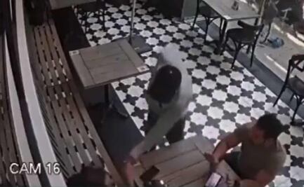 En 6 segundos, roban reloj a comensal en Polanco