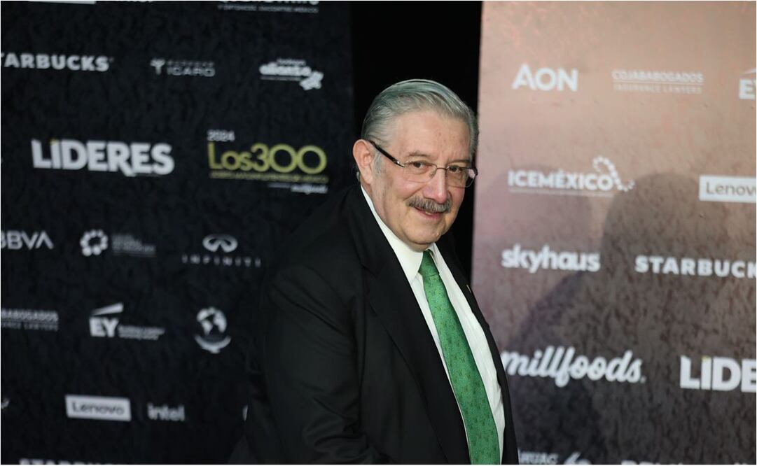 Luis María Aguilar, ministro de la Suprema Corte en ceremonia Los 300 Líderes más influyentes de México. Foto: Diego Simón/EL UNIVERSAL