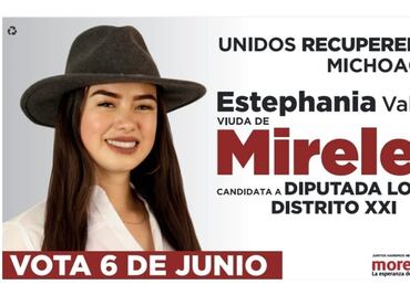 Critican a “viuda de Mireles” por usar apellido del exlíder de las autodefensas en campaña