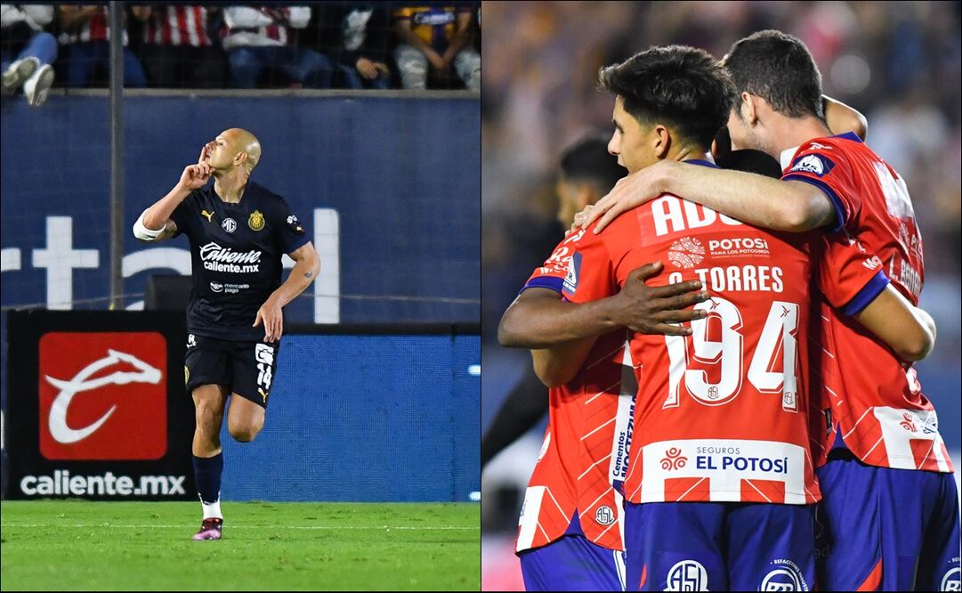 Chivas, el peor visitante de la Liga MX; perdieron ante San Luis pese al gol del Chicharito - Fotos: Imago7