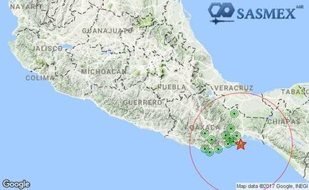 Sólo sustos deja sismo de 5.5 grados en Oaxaca