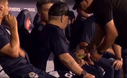 ¿Maradona se drogó en la banca durante un partido?