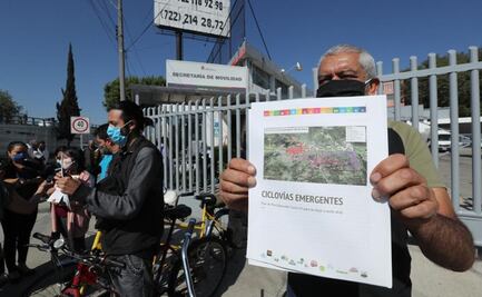 Piden ciclovías emergentes ante contagios de Covid-19 en transporte del Edomex
