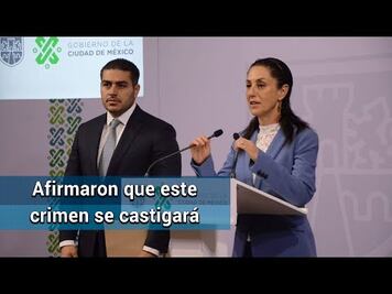 Feminicidio de Fátima no fue por dinero: García Harfuch