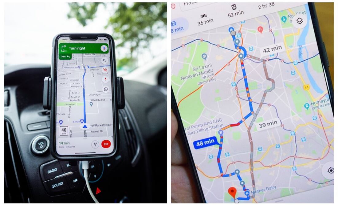 Conoce las actualizaciones de Google Maps. Imagen: Pixabay y Pexels