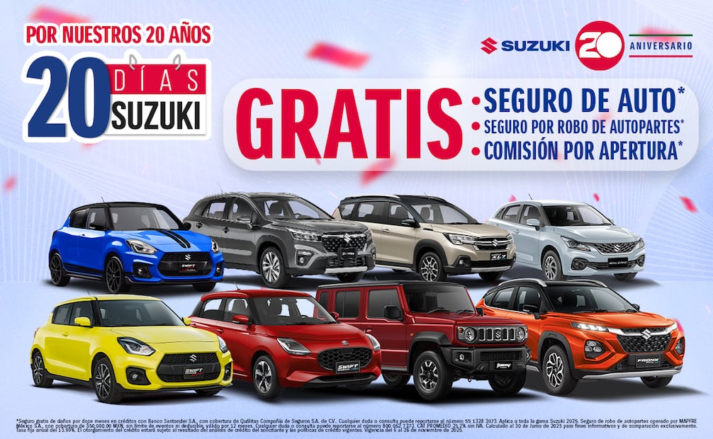 Foto: Cortesía Suzuki