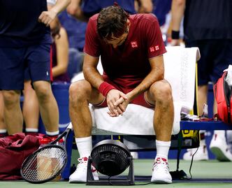 Federer afirma que el calor influyó en su derrota en el US Open