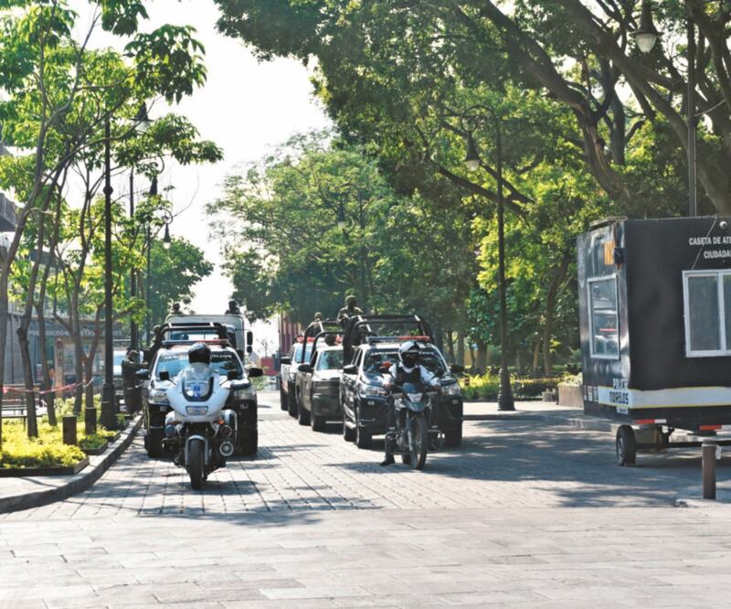 A partir de ayer y hasta el 31 de mayo, en Morelos se incrementan las tareas para prevenir incidentes o la comisión de delitos, así como invitar a los ciudadanos a atender las medidas sanitarias. Foto: Especial
