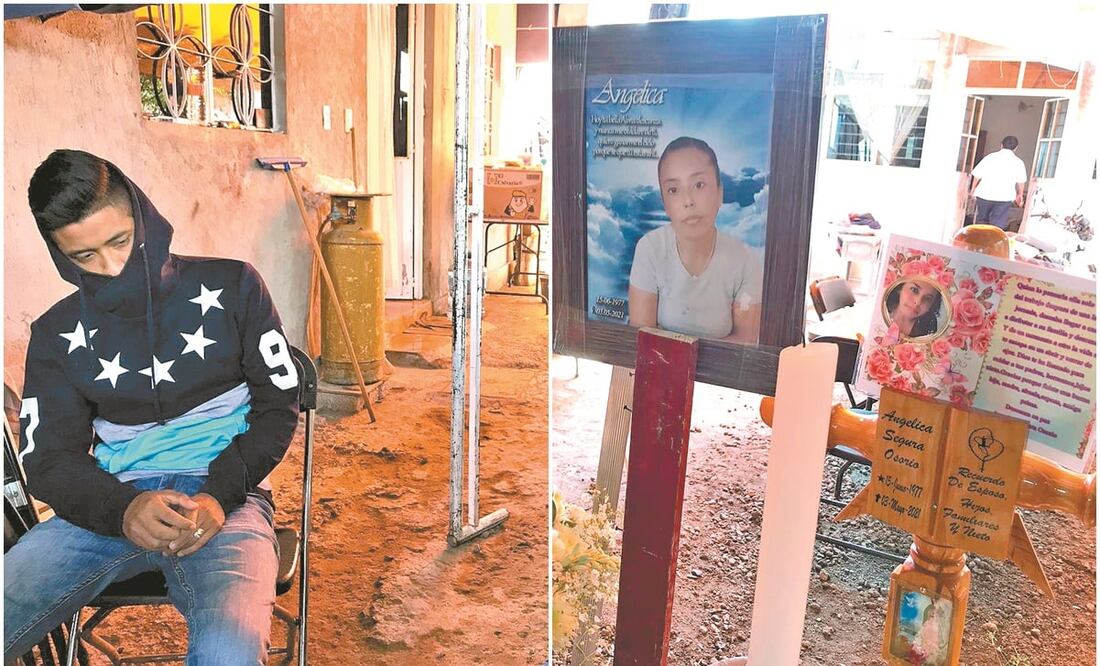 Angélica Segura fue velada en el patio de su casa, en la colonia San Miguel Xico 3, Valle de Chalco. Fernando cuenta que su mamá había pedido permiso en la zapatería en la que trabajaba para hacerle una comida y celebrar sus 18 años. Foto:EMILIO FERNÁNDEZ