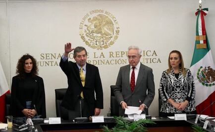 Inicia comparecencia de Juan Ramón de la Fuente ante comisión del Senado