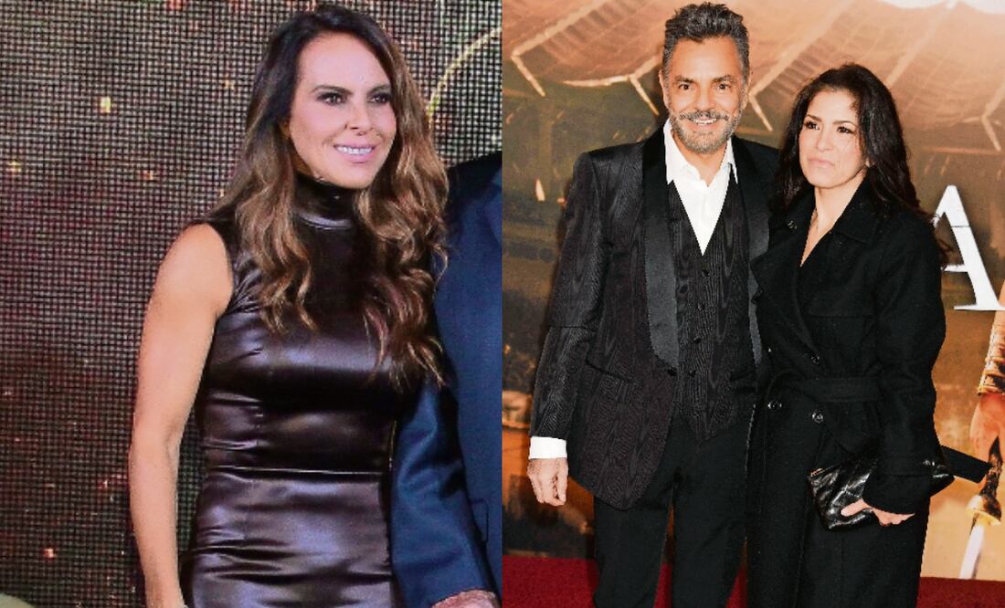 Kate del Castillo y Eugenio Derbez coinciden ahora en un thriller, su trabajo anterior fue en La misma luna, cinta estrenada en 2007. Fotos: Archivo / EL UNIVERSAL