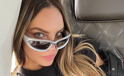 Belinda luce nueva manicura en colores neón y efecto nacarado