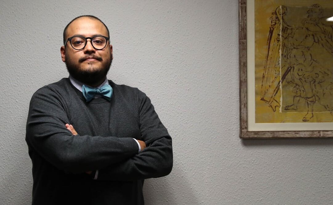 Omar Monroy titular de la Unidad de Administración y Finanzas. Foto: Valente Rosas, El Universal