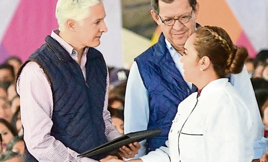 Programa exitoso. Cuatro de cada 10 mexiquenses obtienen empleo a través de las ferias, afirma Alfredo del Mazo. Foto: ESPECIAL