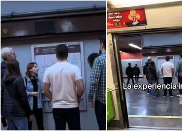 Extranjeros realizan recorrido guiado en Metro de CDMX; usuarios acusan gentrificación