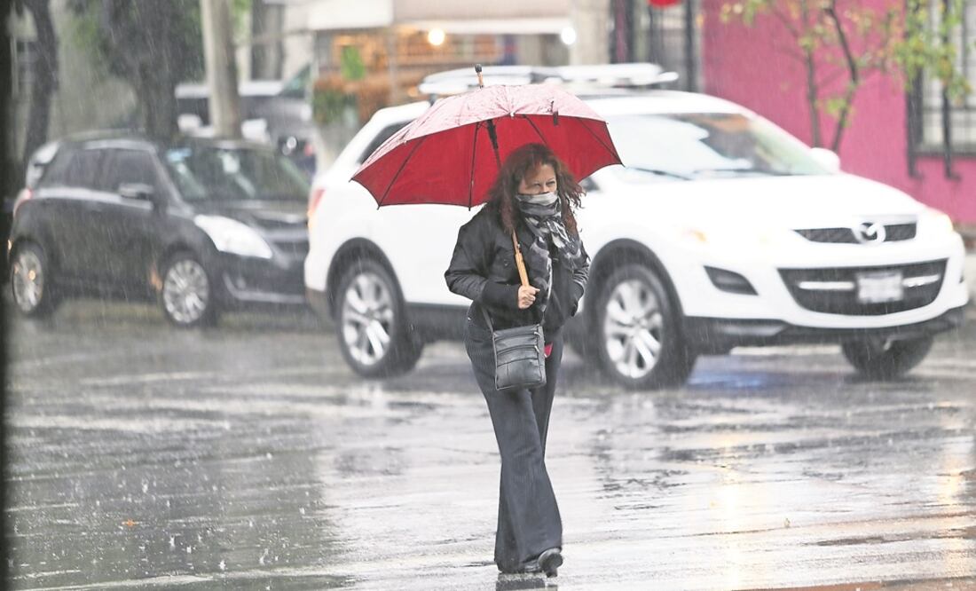 La lluvia se espera entre las 17 y 21 horas. Foto: Archivo