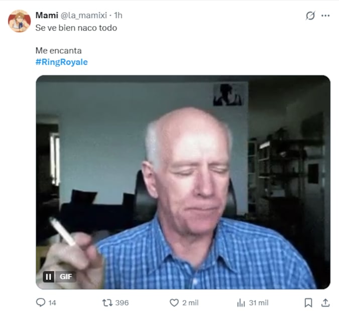 Usuarios reacciones a Ring Royale con los memes más divertidos en redes sociales. Foto: Captura de pantalla