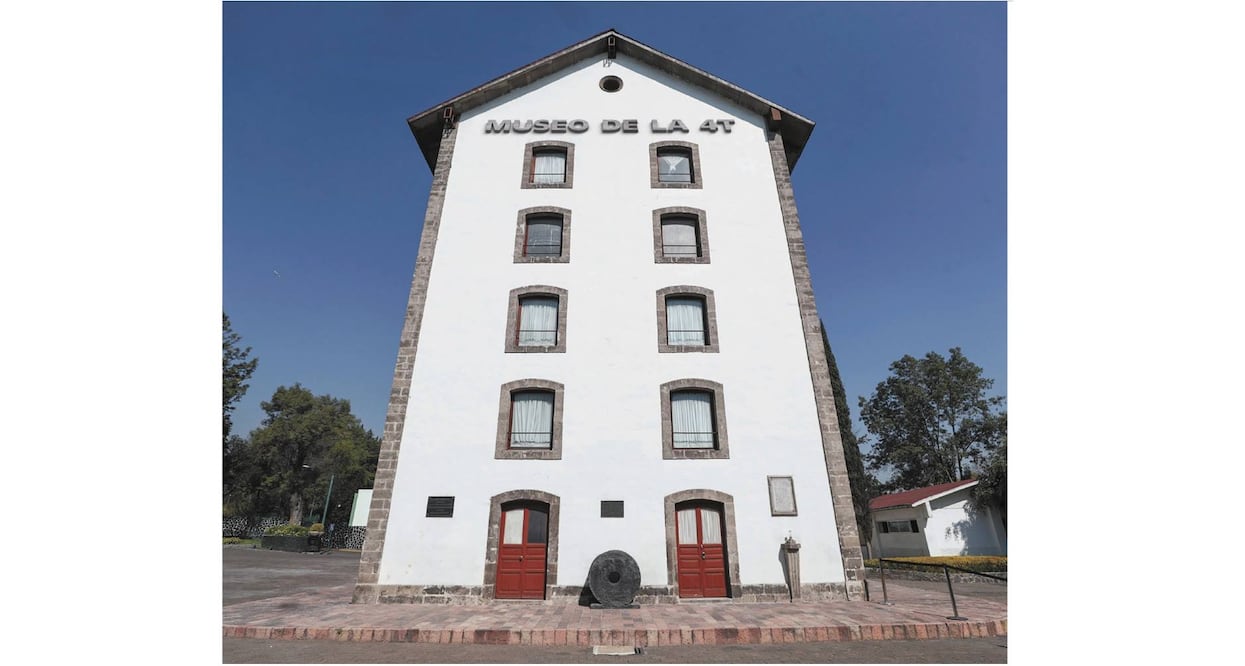 El antiguo edificio del Molino del Rey, en Los Pinos, será la sede del recinto. La obra estará a cargo de Gabriel Orozco. Foto/DIEGO SIMÓN SÁNCHEZ. EL UNIVERSAL