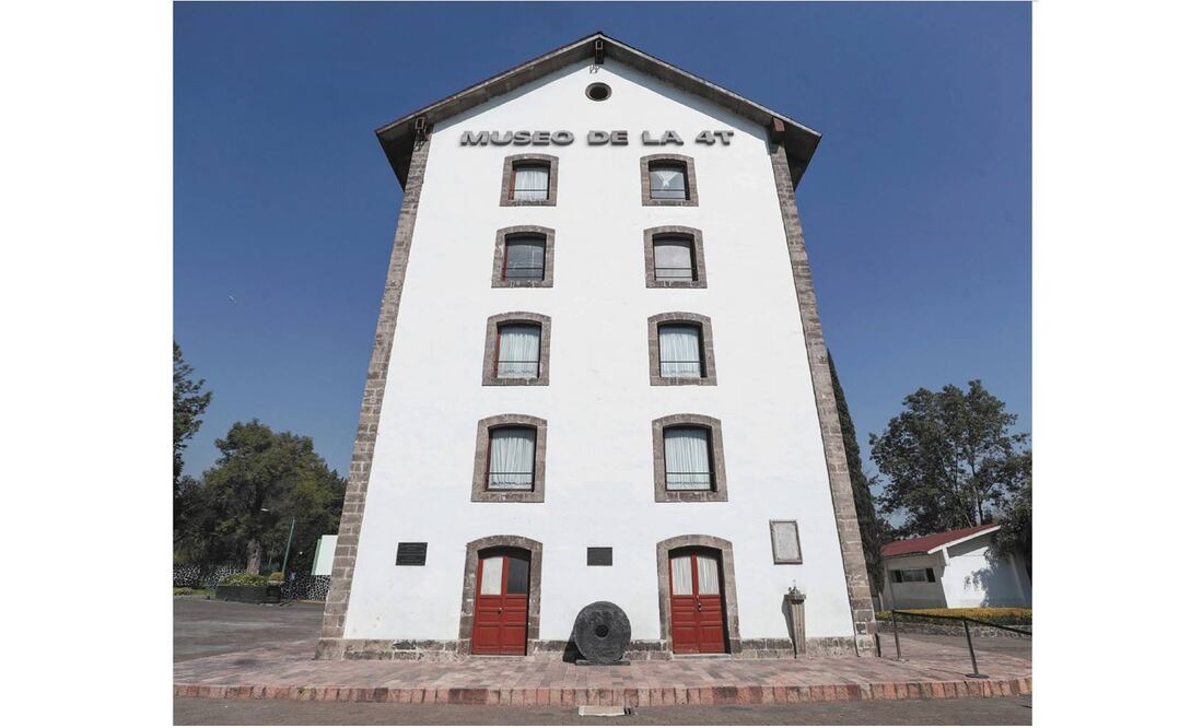 El antiguo edificio del Molino del Rey, en Los Pinos, será la sede del recinto. La obra estará a cargo de Gabriel Orozco. Foto/DIEGO SIMÓN SÁNCHEZ. EL UNIVERSAL