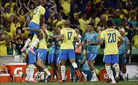 La selección de Brasil no tuvo piedad de Panamá y dio de paliza de 6-2 previo al Mundial