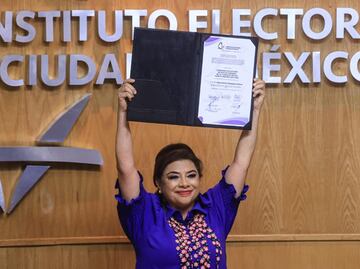 Clara Brugada recibe constancia de mayoría como candidata ganadora en la Ciudad de México