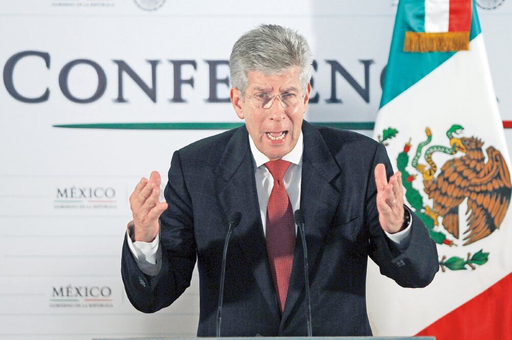 El secretario Gerardo Ruiz Esparza destaca que este tramo contribuirá al tránsito de mercancías (ARCHIVO EL UNIVERSAL)